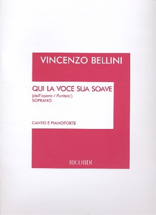 Qui la voce sua soave da I puritani per soprano coloratura e pianoforte (it)