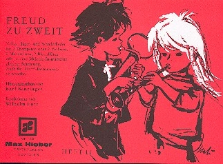 Freud zu zweit Band 2 - volkstmliche Lieder fr 2 Trompeten Spielpartitur