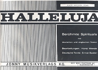 Halleluja berhmte Spirituals fr 4 gleiche Stimmen (dt/en) Klavier / Akkordeon / Gesang