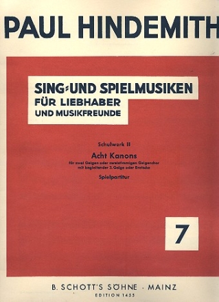 Schulwerk fr Instrumental-Zusammenspiel op. 44/2 fr 2 Geigen oder 2-stimmigen Geigenchor mit begleitender 3. Geige ode Spielpartitur