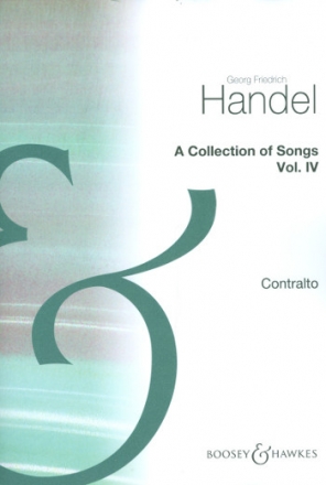 Acollection of songs volume 4 for contralto and piano (en)