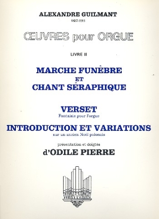 Oeuvres vol.2 pour orgue