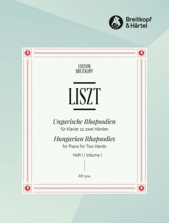 Ungarische Rhapsodien Band 1 (Nr. 1-7) fr Klavier