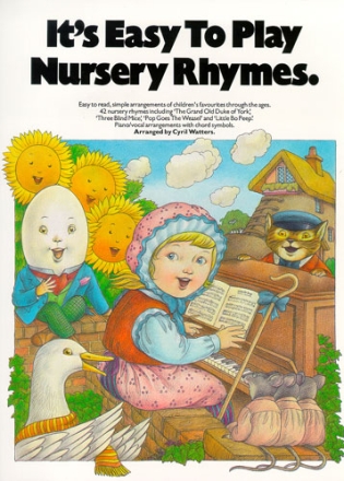 IT'S EASY TO PLAY NURSERY RHYMES FOR PIANO WATTERS, CYRIL, ED