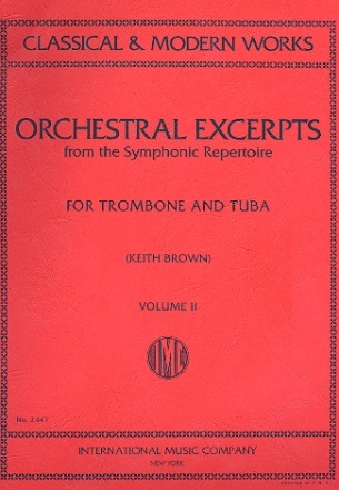 Orchestral Excerpts vol.2 for trombone and tuba