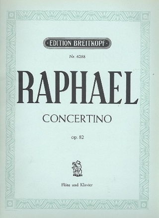 Concertino op.82 fr Flte und Orchester fr Flte und Klavier