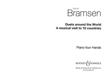 Duets around the world - a musical visit to 10 countries for piano four hands