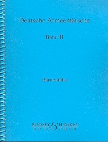 Deutsche Armeemrsche Band 2 fr Blasorchester Baritontuba