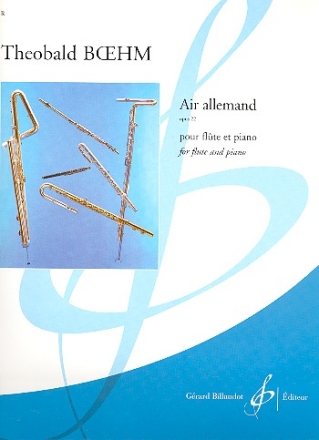 Air allemand op.22 pour flute et piano