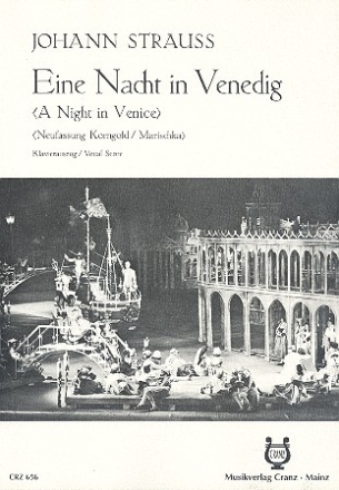 Eine Nacht in Venedig Operette Klavierauszug (dt/en)