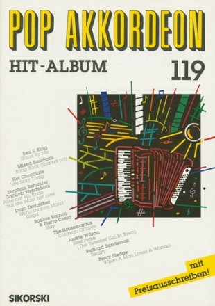 Pop Akkordeon Hit-Album Band 119