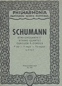 Streichquartett F-Dur op.41,2 Studienpartitur