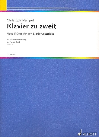 Klavier zu zweit Band 2 fr Klavier 4-hndig