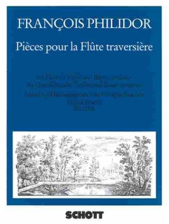 Pieces pour la flute traversiere Vol.1 for flute and bc