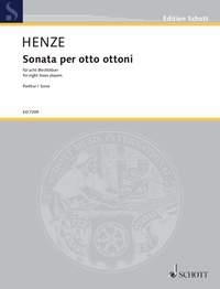 Sonata per otto ottoni fr Trompete hoch in G, 2 Trompeten (B), Flgelhorn (B), Bass-Trompete Partitur