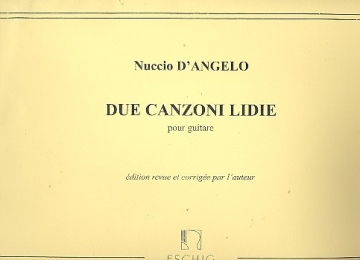 2 canzoni lidie fr Gitarre