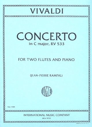 Concerto C major F.VI:2 for 2 flutes and piano