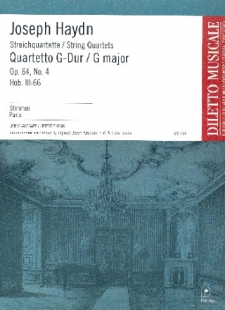 Streichquartett G-Dur op.64,4 Hob.III:46 Stimmen