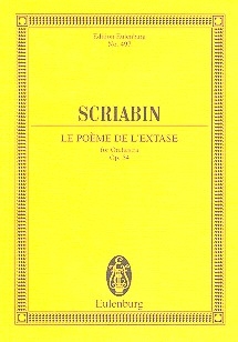 Le pome de l'extase op.54 fr Orchester Studienpartitur