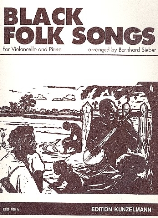 Black, Spirituals and Folk Songs Band 2 fr Violoncello und Klavier