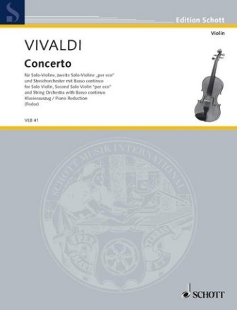 Concerto A-Dur PV 222-F.I No. 139 RV 552 fr Violine, 2. Violine 