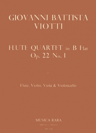 Quartett B-Dur op.22,1 fr Flte und Streichtrio Stimmen