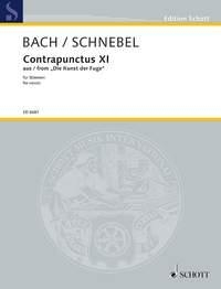 Bach-Contrapuncti fr 20 Vokalisten (5S/5A/5T/5B) Chorpartitur