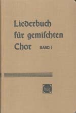 Liederbuch Band 1 fr gem Chor