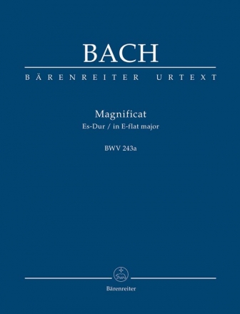 Magnificat Es-Dur BWV243a fr Chor und Orchester Studienpartitur