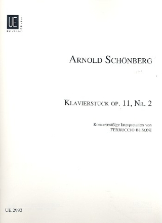 Klavierstck op.11,2 Konzertmige Interpretation