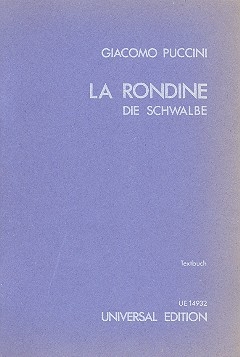 La rondine Libretto (dt)