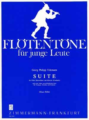 Suite F-Dur fr Flte, Streicher und Bc fr Flte und Klavier