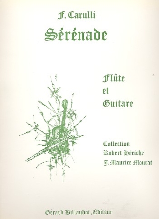 Serenade ut majeur pour flute et guitare