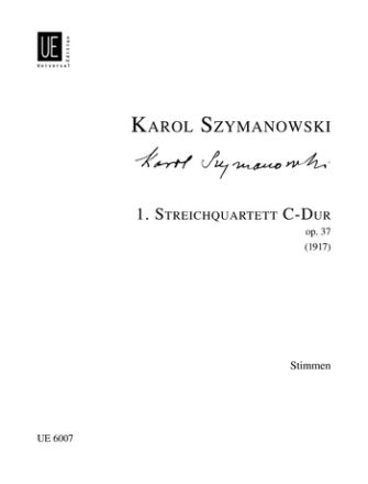 STREICHQUARTETT NR.1 OP.37 STIMMEN 4STIMMEN