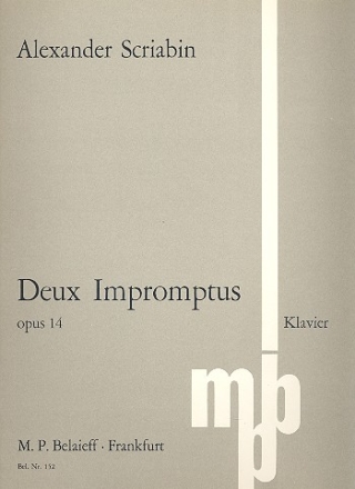 2 Impromptus op.14 fr Klavier