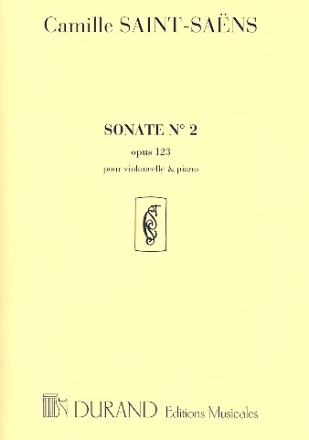 Sonate fa majeur op.123,2 pour violoncelle et piano