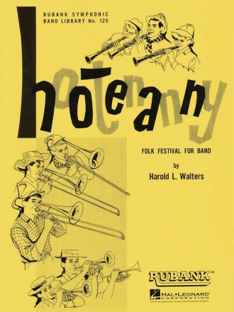 HOOTENANNY: FOLK FESTIVAL FOR BLASS ORCH. SCORE+PARTS