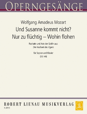 Und Susanne kommt nicht / nur zu flchtig fr Sopran und Klavier (dt)