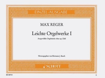 Leichte Orgelwerke 1 fr Orgel