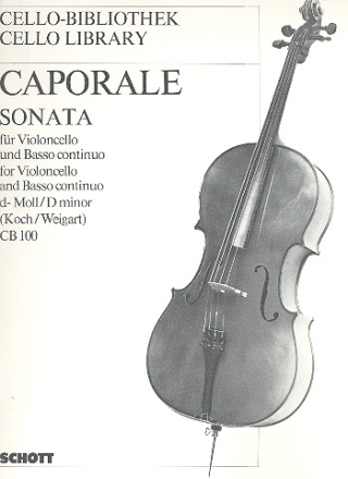 Sonata d-Moll fr Violoncello und Basso continuo