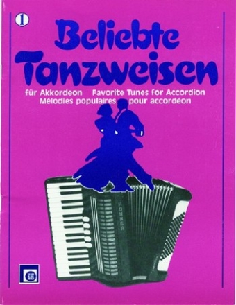 Beliebte Tanzweisen Band 1 fr Akkordeon