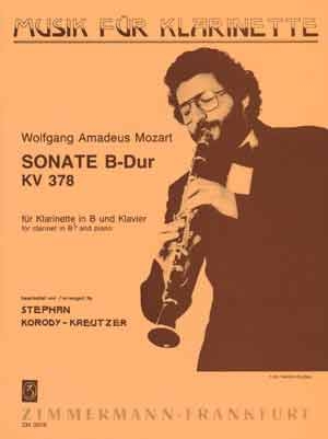 Sonate B-Dur KV378 fr Klarinette und Klaviert