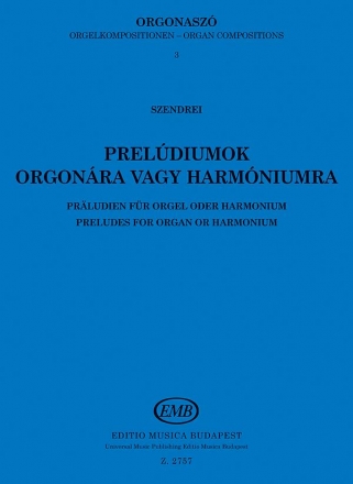 Prludien fr Orgel oder Harmonium