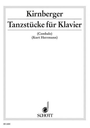 Tanzstcke fr Klavier