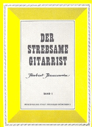 Der strebsame Gitarrist Band 1 14 leichte Spielstcke