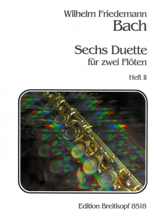 6 Duette Band 2 (Nr.4-6) fr 2 Flten Spielpartitur