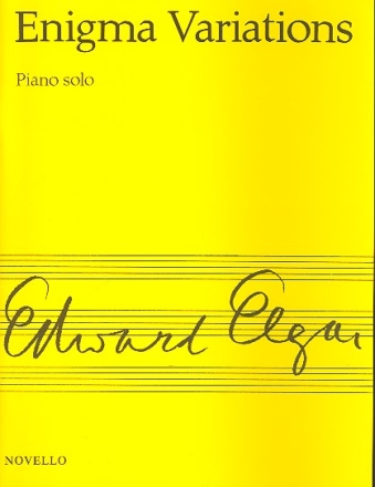 Enigma variations op.36 for piano