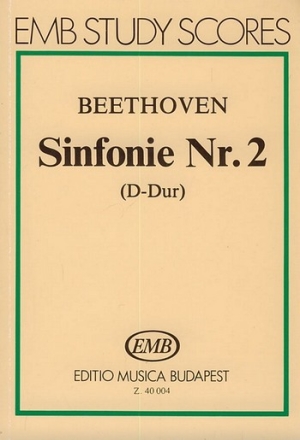 Sinfonie D-Dur Nr.2 op.36 fr Orchester Studienpartitur