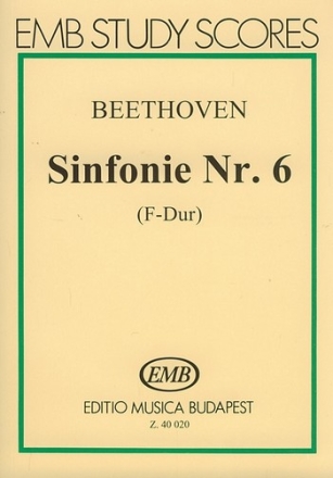 Sinfonie F-Dur Nr.6 op.68 fr Orchester Studienpartitur