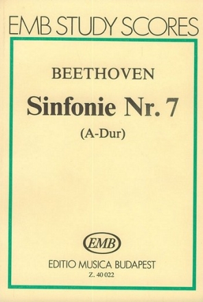 SINFONIE A-DUR NR.7 OP.92 FUER ORCHESTER STUDIENPARTITUR